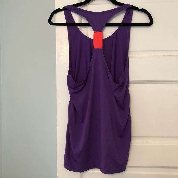 Purple Racerback Athletic Tee - Picture 2 of 2